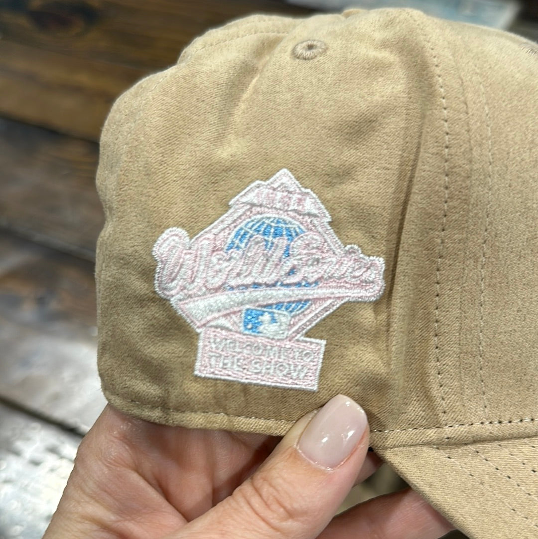 Braves khaki hat