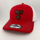 Titan leather patch hat