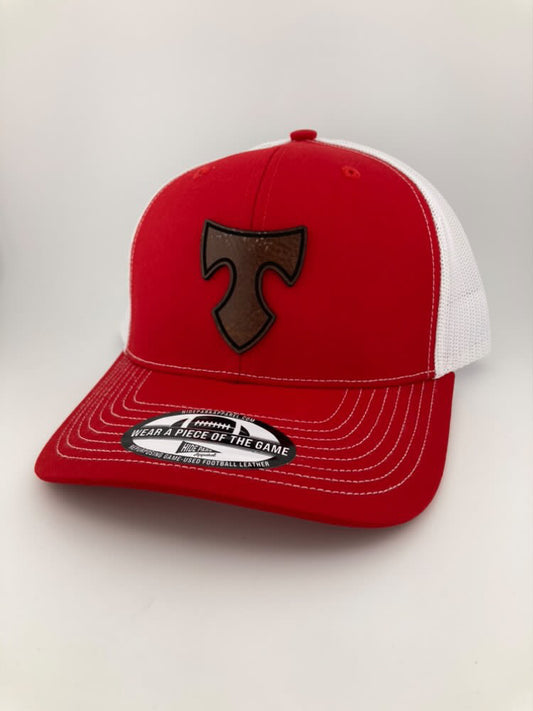 Titan leather patch hat