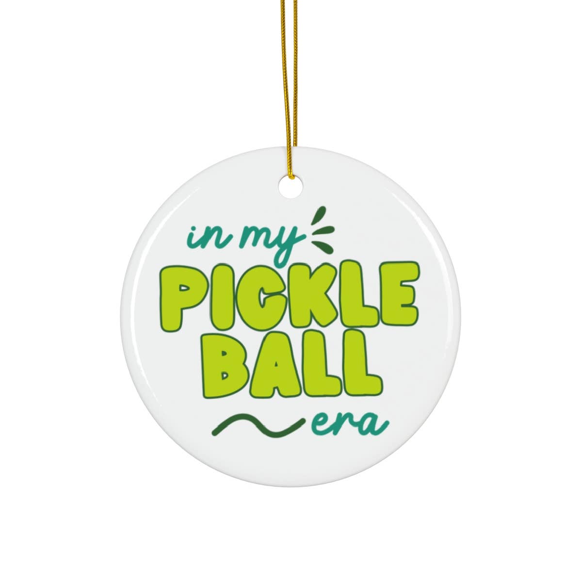 Pickleball Ornaments - Pickleball Gifts Holiday Ornaments