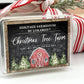 Christmas Tree Farm Holiday Farmhouse Fragrance Collection: 16 oz. Dough Bowl (Black)