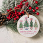 4" Round Ornament-Love+Local Blush & Baubles - A Grand Millennial Christmas