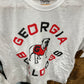 Georgia shortsleeve Waist Length Slub Top