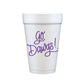 Game Day Cups: Go Dawgs Black