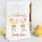Mahjong Social Club Tea Towel