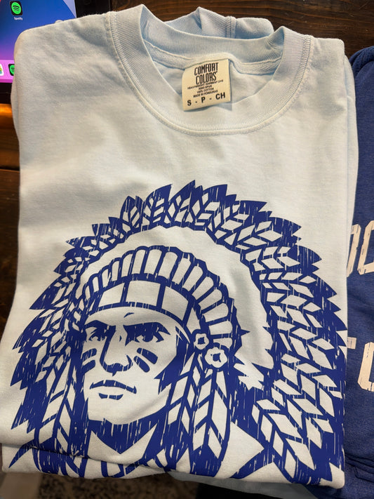 Distressed Warrior Head CC Tee