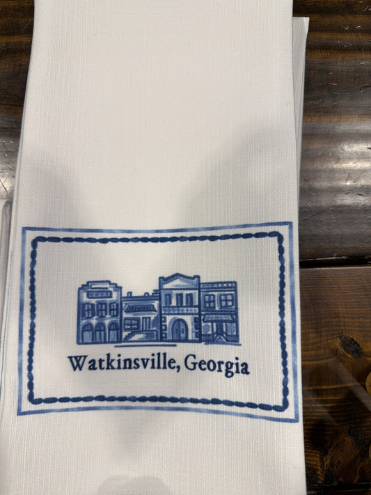 Mainstreet Tea Towel - Watkinsville