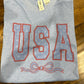 USA ribbon tshirt