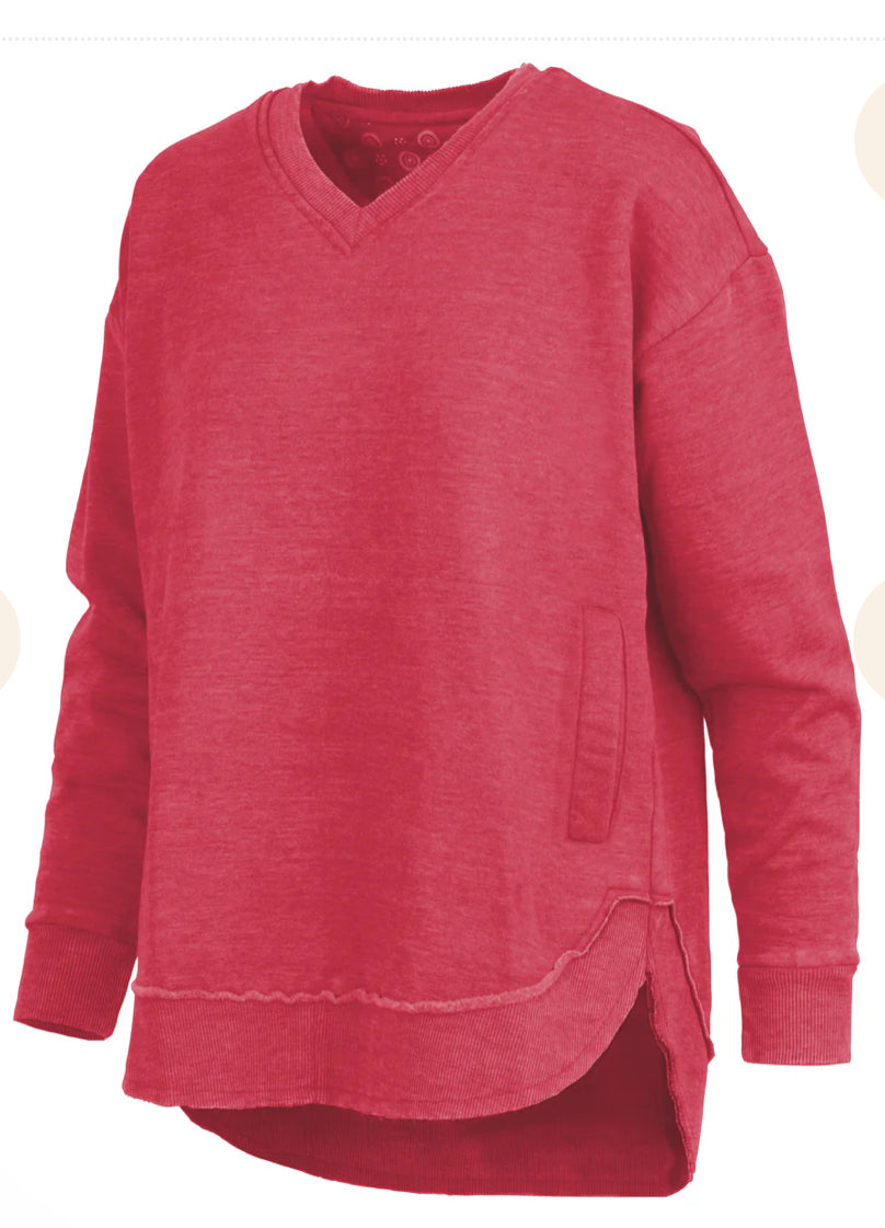 Georgia V Neck Fleece
