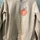 Distressed Pumpkin Sweatshirt