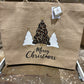 Leopard Christmas Tree Tote