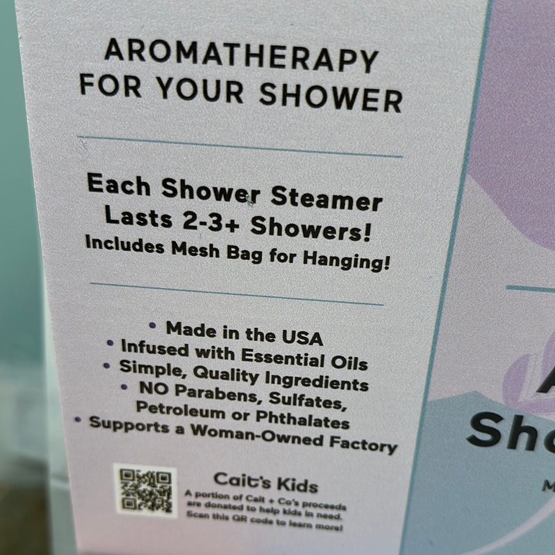 Shower steamer