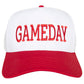 GAMEDAY Wholesale Two-Toned Vintage Hat: Black and White