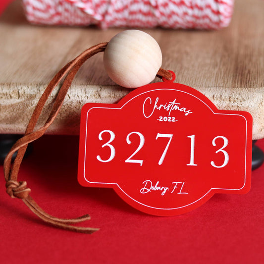 Zip Code Ornament