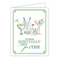 Its Your Birthday Lets ParTEE Golf Cocktails Greeting Card