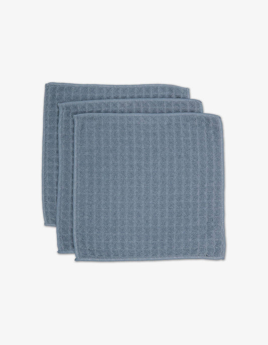 Sky Waffle Washcloth Set