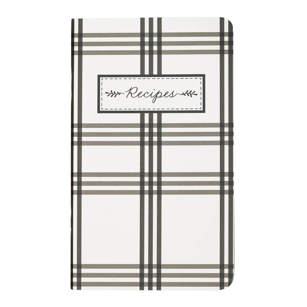 Black & White Market Notebook Trio