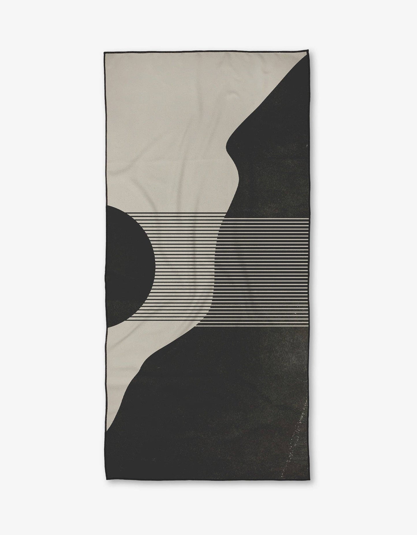 Geo Hill Beach Towel