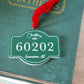 Custom Zip Code Ornament - City, State, Zip Code