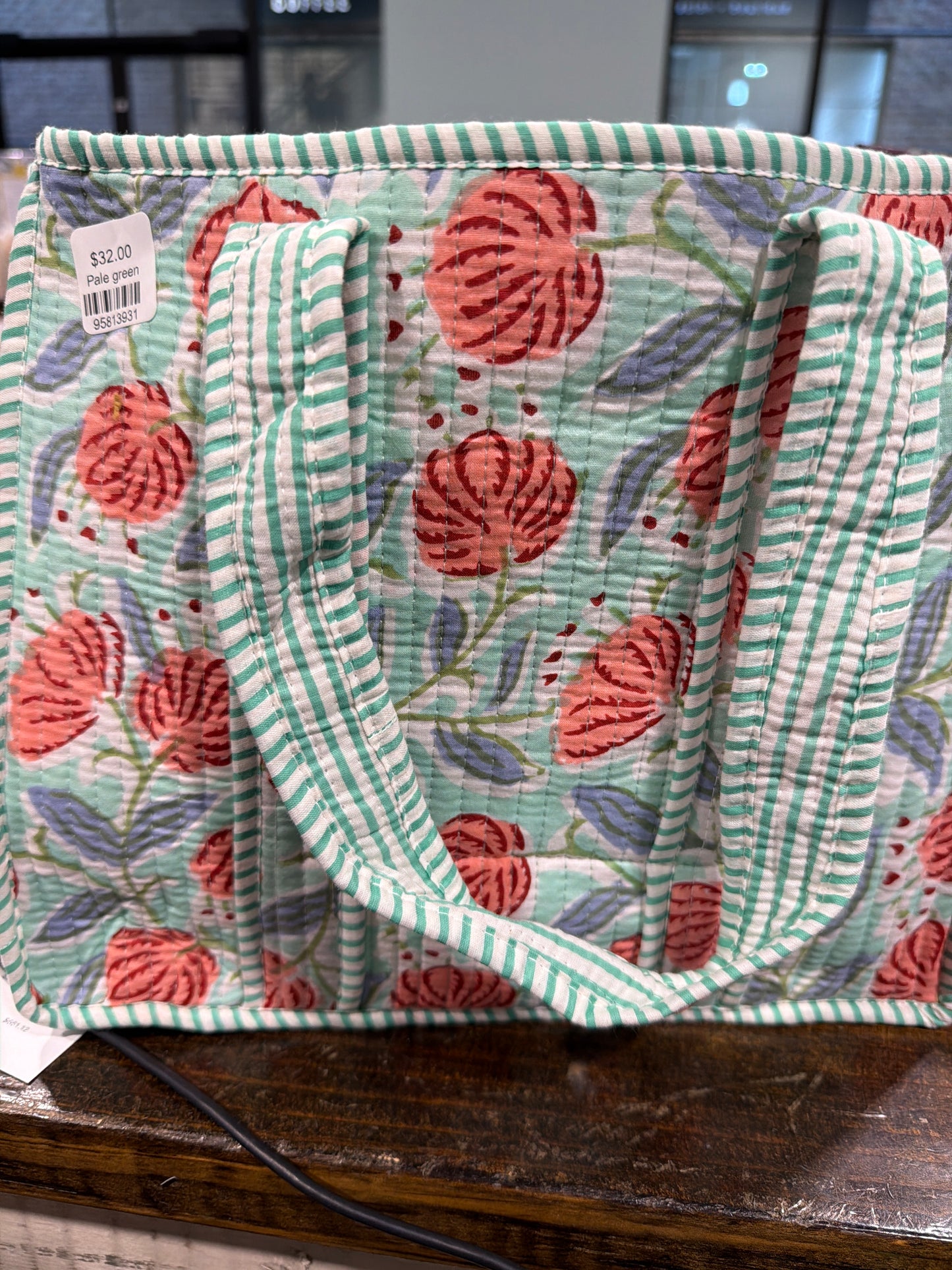 Mini Qulited Tote Bag