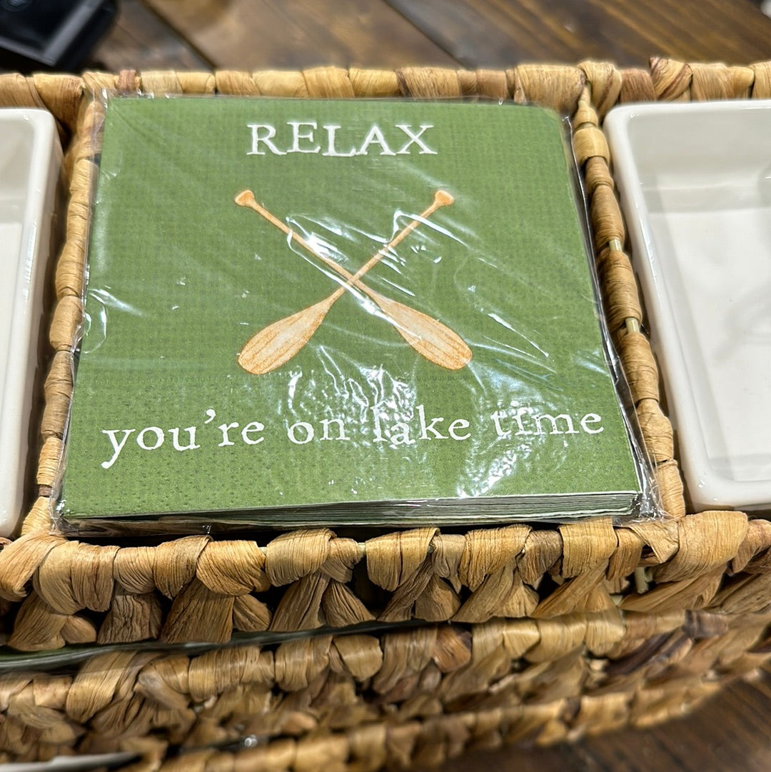 Relax serving basket set