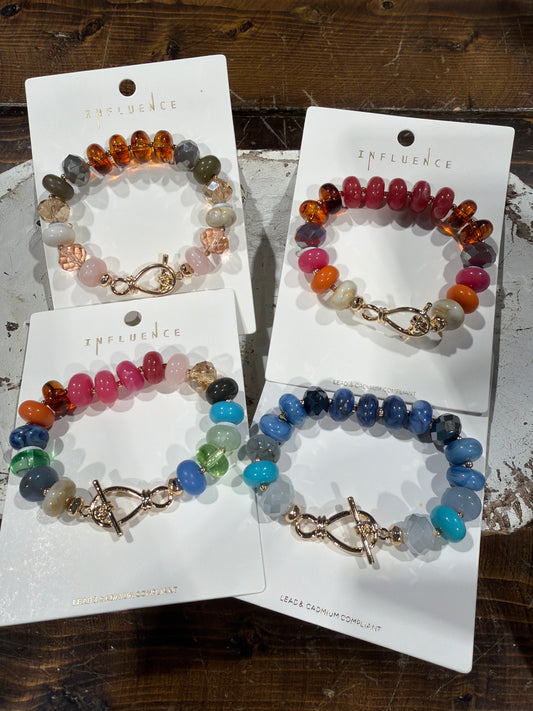 Glass Beaded Bracelet