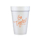 Game Day Cups: Go Dawgs Black