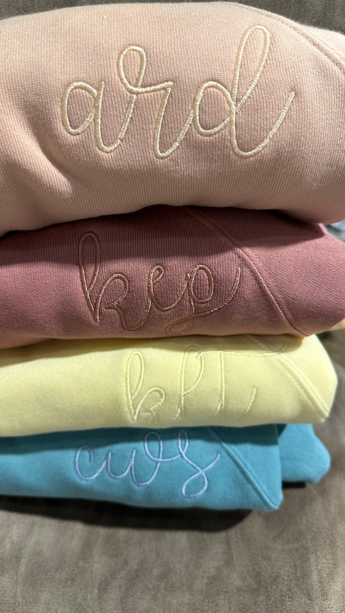 Monogram sweatshirt