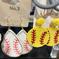 Sports Beaded Earrings