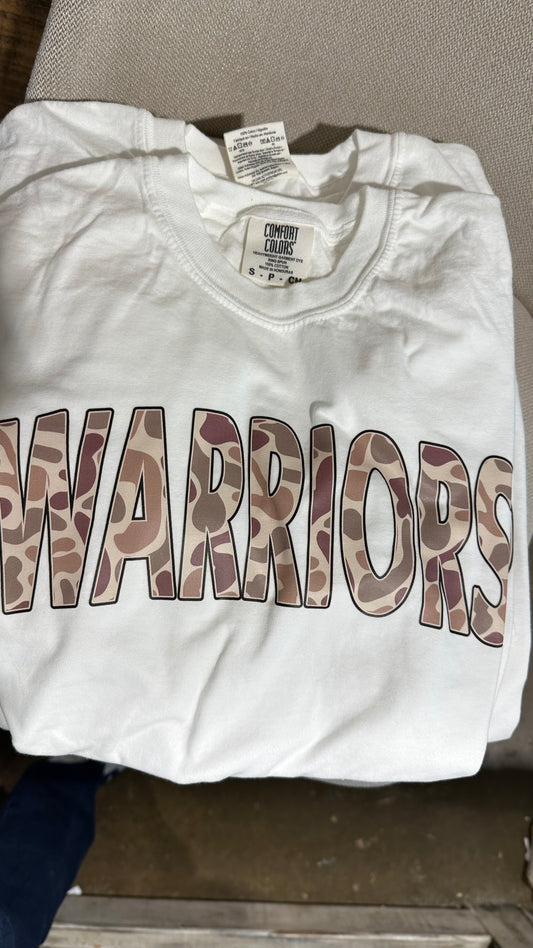 Warrior camo tshirt
