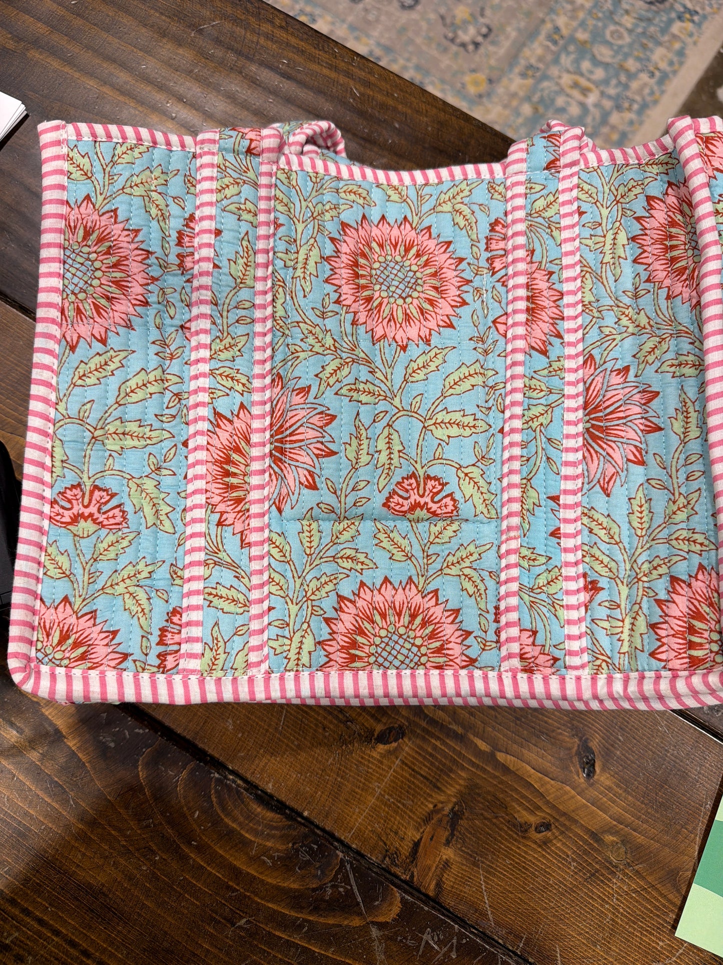 Mini Qulited Tote Bag