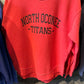 North  Oconee Titans Melange Poncho Fleese