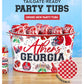 Tailgate in Athens Party Tub