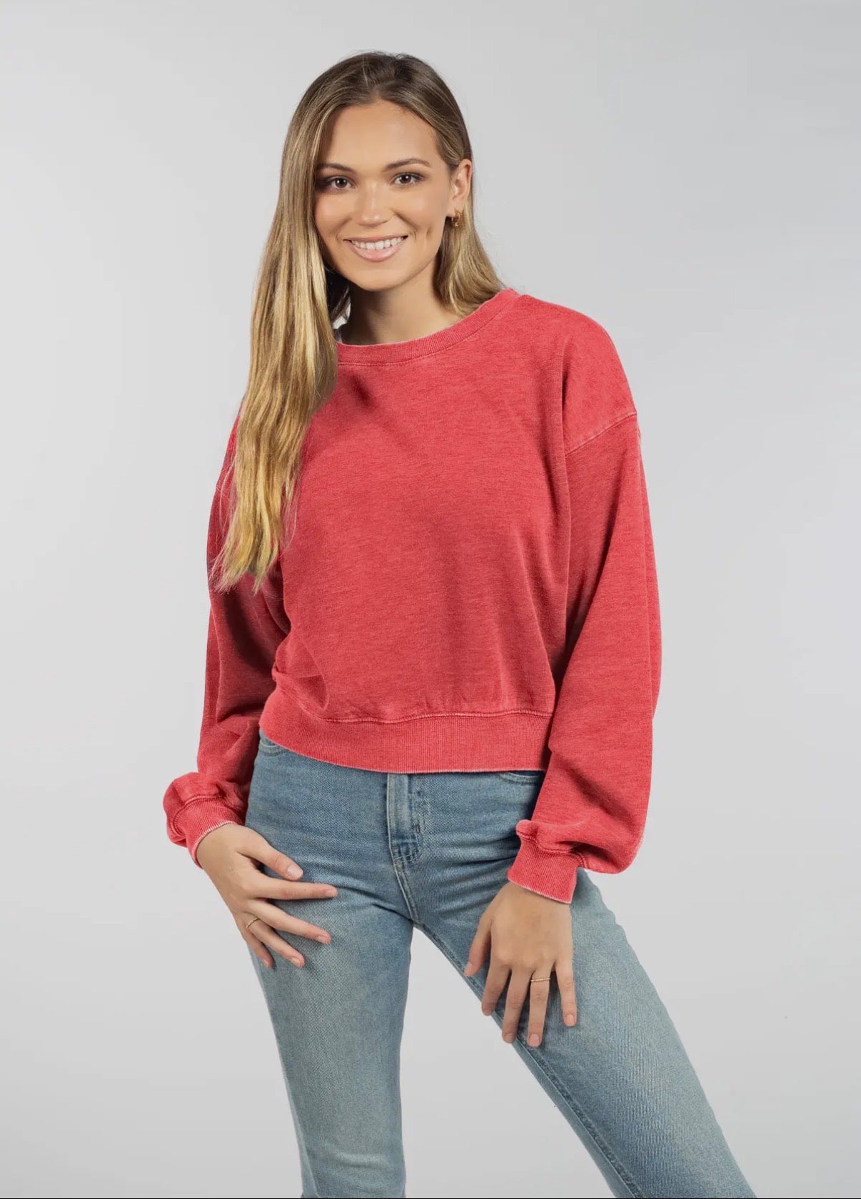 North Campus Crop Sweatshirt