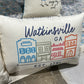 Colorful Watkinsville pillow