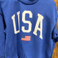 USA mock neck sweatshirt