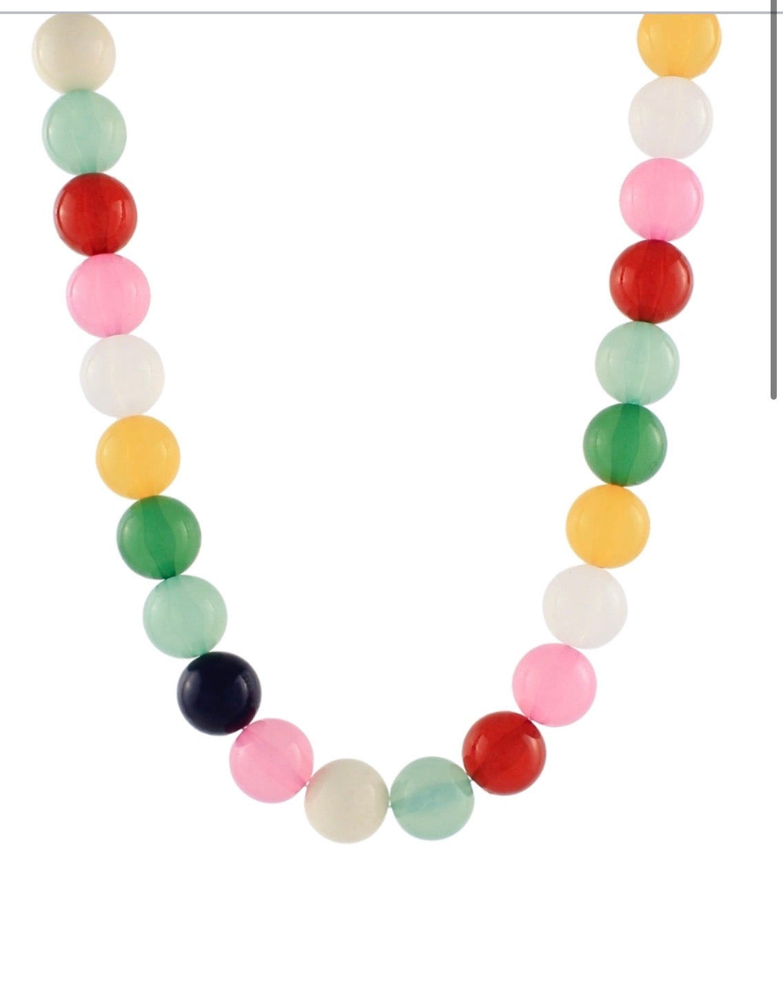 Colored Ball Necklace