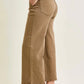 Judy Blue Golden Brown High Waisted Wide Ankle Jeans