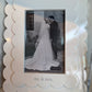 Mr & Mrs scallop frame