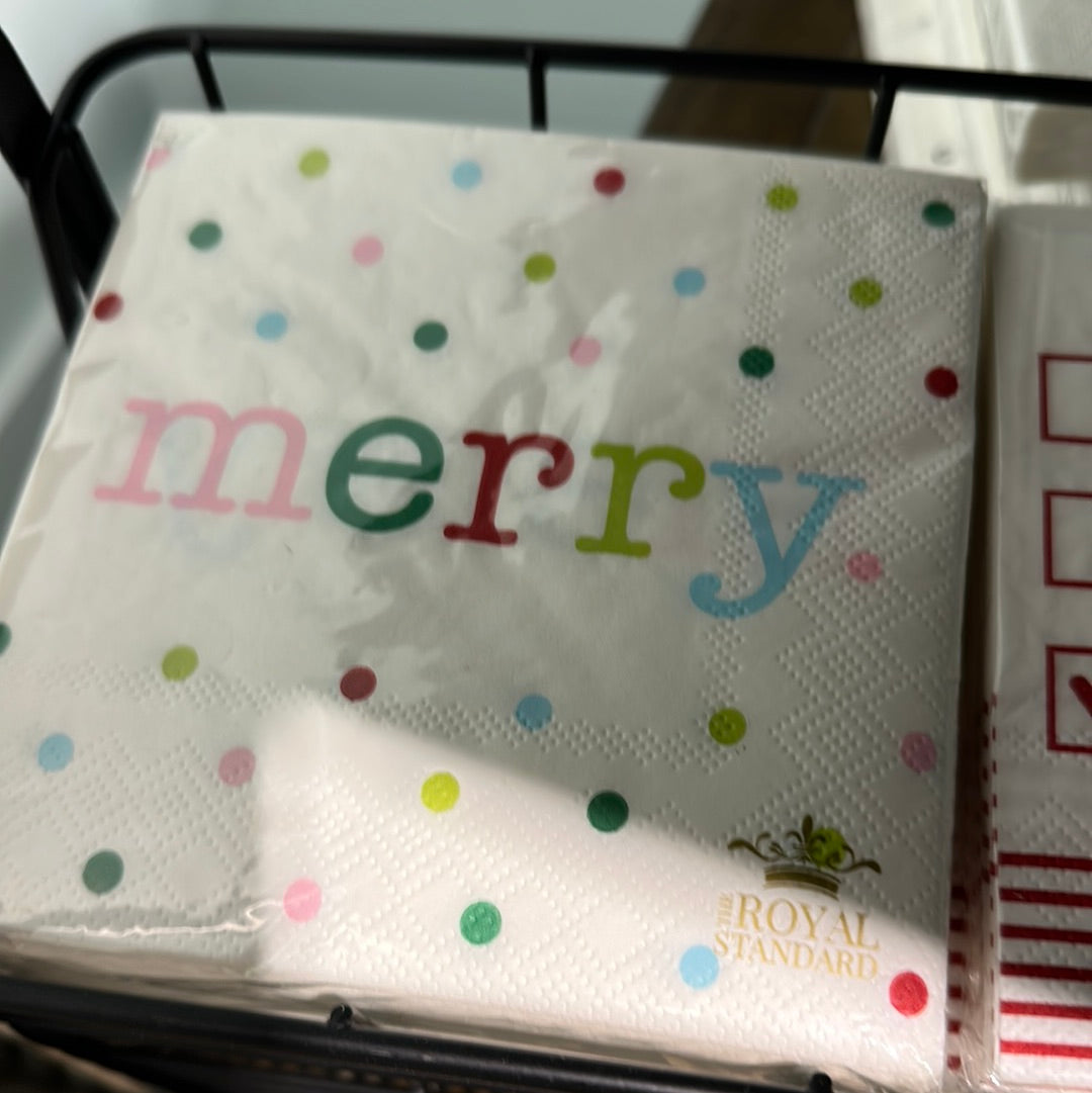 Christmas napkins