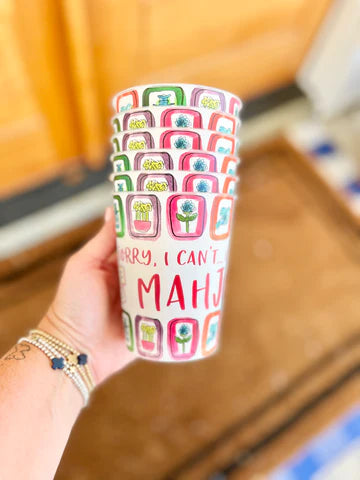 Sorry I can't Mahjong Cups