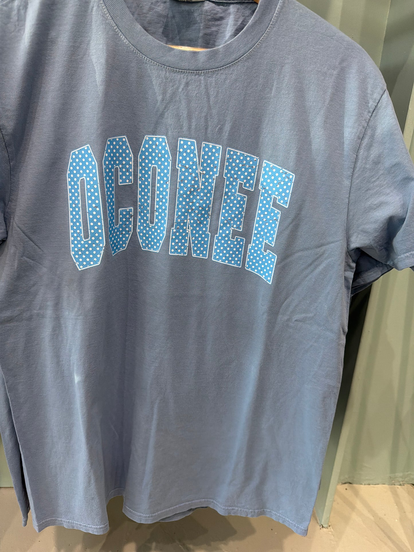 Oconee polka dot tshirt