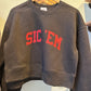 Sic Em Crop Sweatshirt