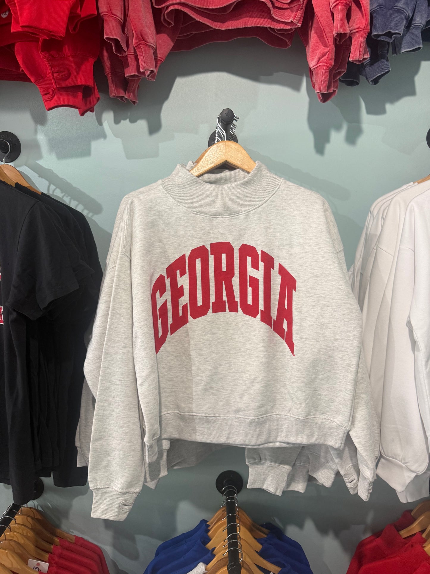 Georgia midland arch  Lingo Mockneck Sweatshirt