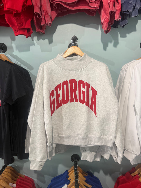 Georgia midland arch  Lingo Mockneck Sweatshirt