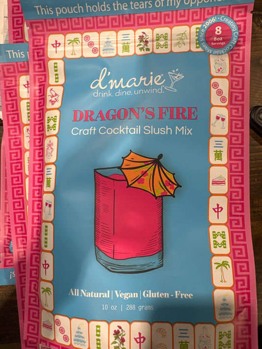Dragons fire slush mix