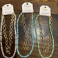 Little Beads and Gold Chain Necklace