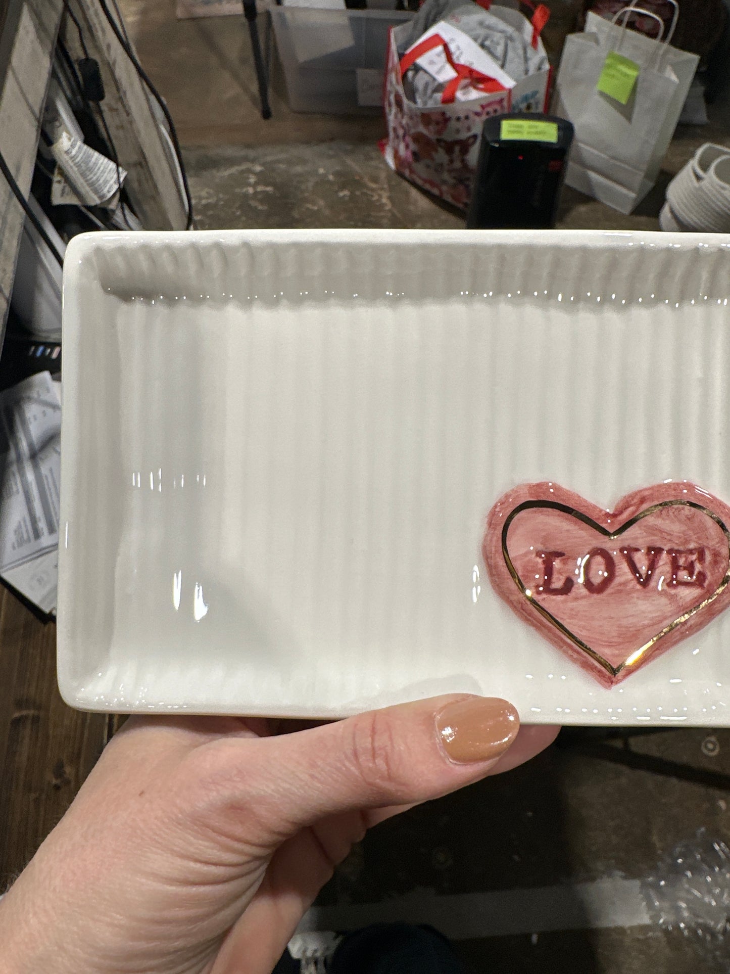 Love trinket tray