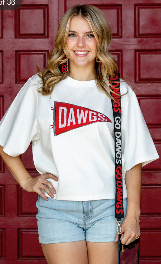Pennant Chenille Tee