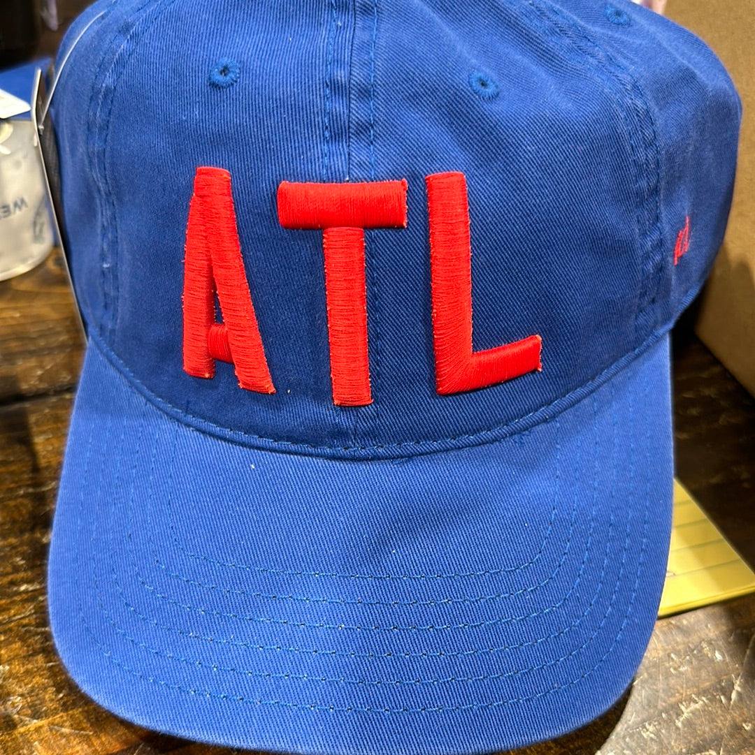 ATL: Blue Cotton Dad Hat